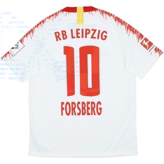 2018-19 RB Leipzig Home Shirt Forsberg #10 - 10/10 - (L)