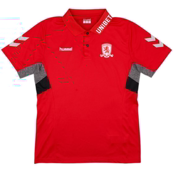 2019-20 MIddlesbrough Hummel Polo Shirt - 8/10 - (L)