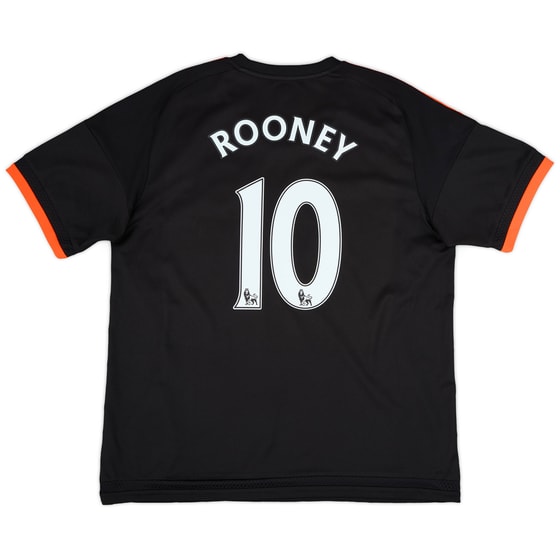 2015-16 Manchester United Third Shirt Rooney #10 - 7/10 - (XL)
