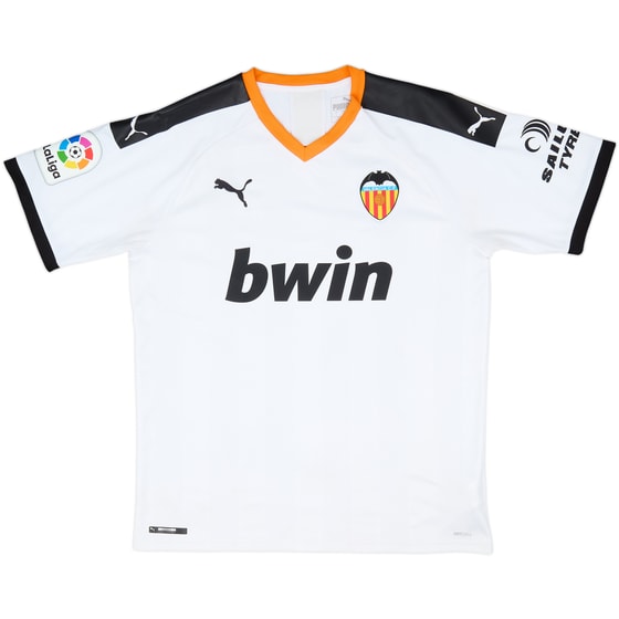 2019-20 Valencia Home Shirt - 9/10 - (L)