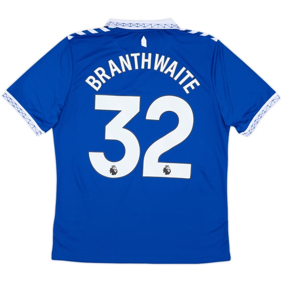 2023-24 Everton Home Shirt Branthwaite #32 - 8/10 - (L)