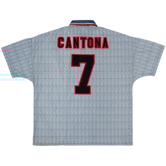 1995-96 Manchester United Away Shirt Cantona #7 - 9/10 - (XXL)