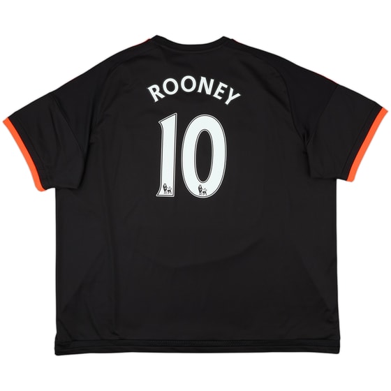 2015-16 Manchester United Third Shirt Rooney #10 (4XL)