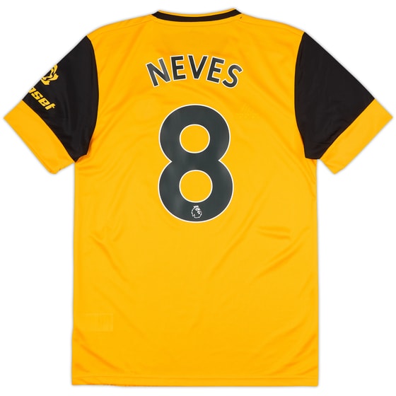 2020-21 Wolves Home Shirt Neves #8 - 10/10 - (S)