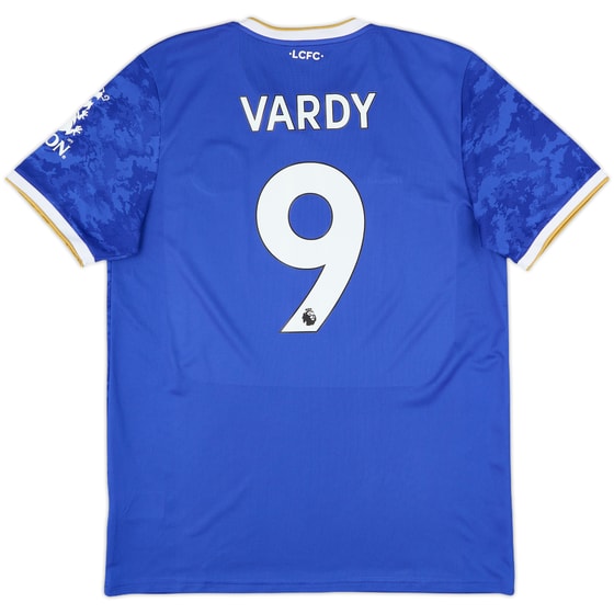 2021-22 Leicester Home Shirt Vardy #9 - 8/10 - (L)