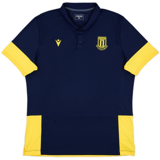 2020-21 Stoke City Macron Polo Shirt - 9/10 - (XXL)