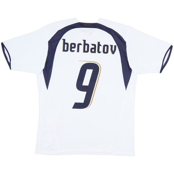 2006-07 Tottenham Home Shirt Berbatov #9 - 9/10 - (M)
