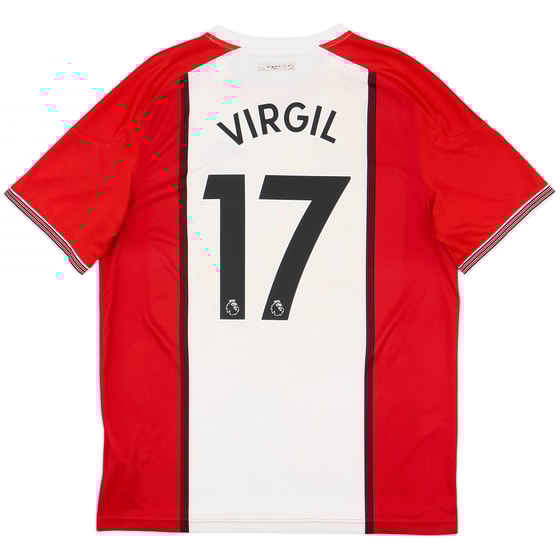 2017-18 Southampton Home Shirt Virgil #17 - 7/10 - (XL)