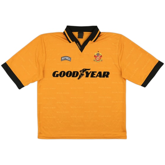 1995-96 Wolves Home Shirt - 10/10 - (XL)