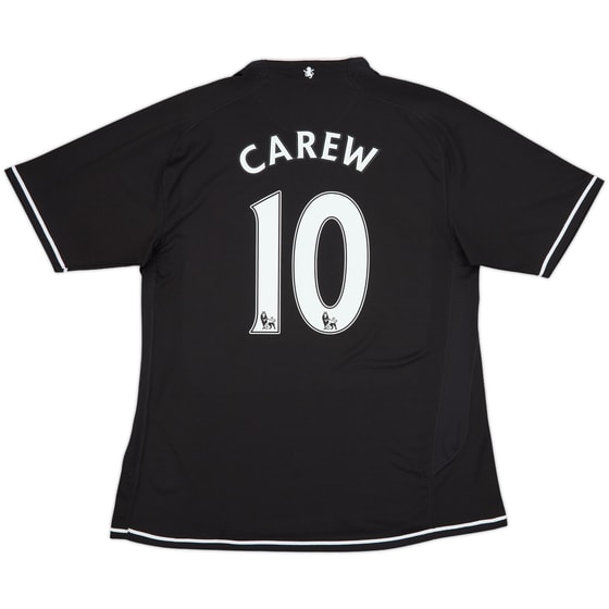 2007-08 Aston Villa Third Shirt Carew #10 - 9/10 - (XL)
