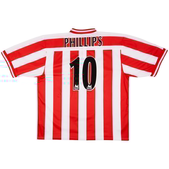 1999-00 Sunderland Home Shirt Phillips #10 - 8/10 - (XXL)