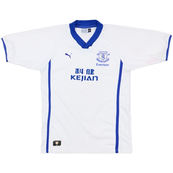 2002-03 Everton Away Shirt - 6/10 - (L.Boys)