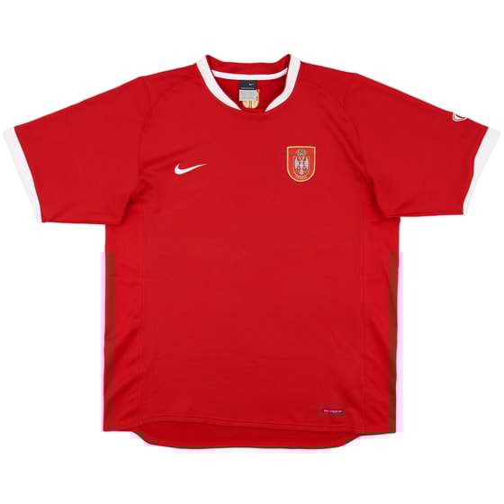 2007-08 Serbia Home Shirt - 9/10 - (L)