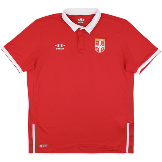 2016-17 Serbia Home Shirt - 8/10 - (XXL)