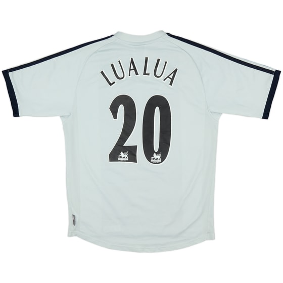 2002-03 Newcastle Away Shirt Lualua #20 - 4/10 - (S)