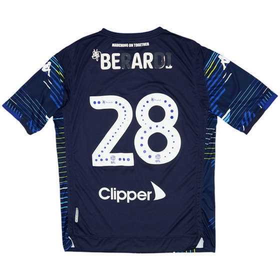 2018-19 Leeds United Away Shirt Berardi #28 - 4/10 - (M)