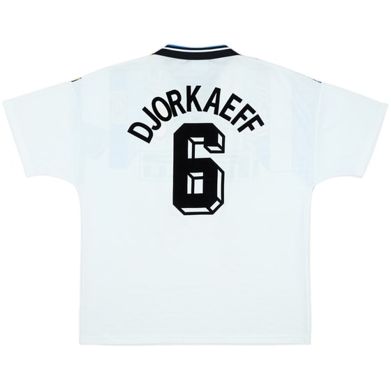 1995-96 Inter Milan Third Shirt Djorkaeff #6 - 6/10 - (XL)