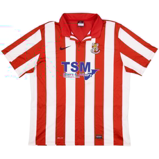 2012-13 Lincoln City Home Shirt - 6/10 - (XXL)