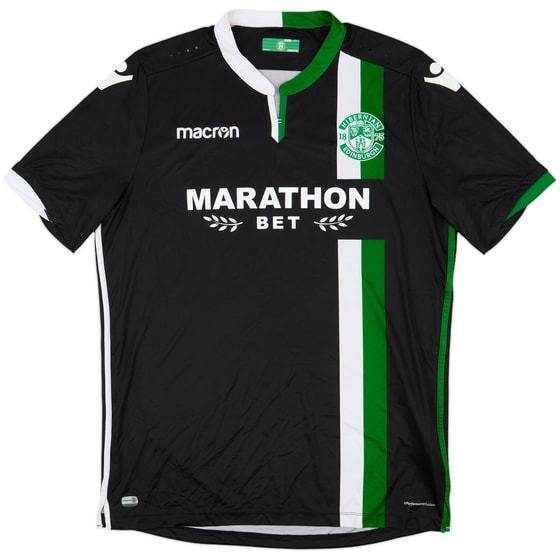 2017-18 Hibernian Away Shirt - 7/10 - (3XL)
