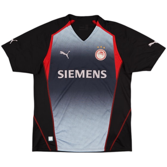 2005-06 Olympiakos Away Shirt - 8/10 - (L)