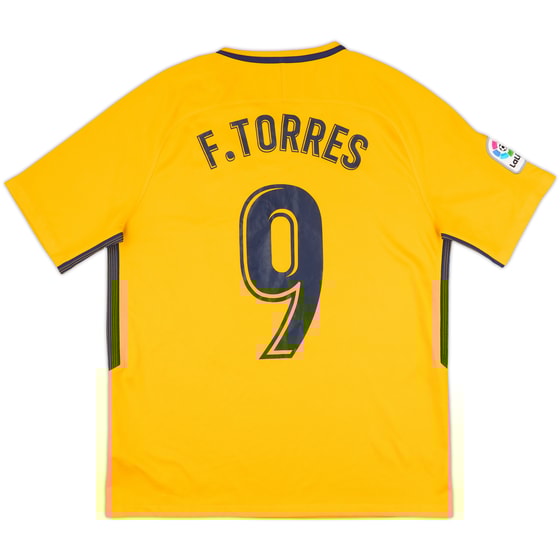 2017-18 Atletico Madrid Away Shirt F.Torres #9 - 8/10 - (L)