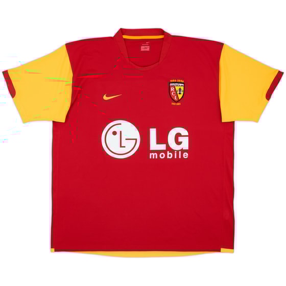 2006-07 Lens Centenary Home Shirt - 7/10 - (XXL)