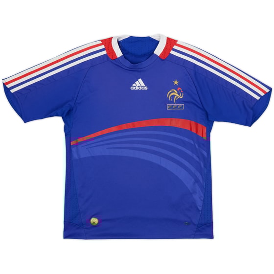 2007-08 France Home Shirt - 7/10 - (L.Boys)