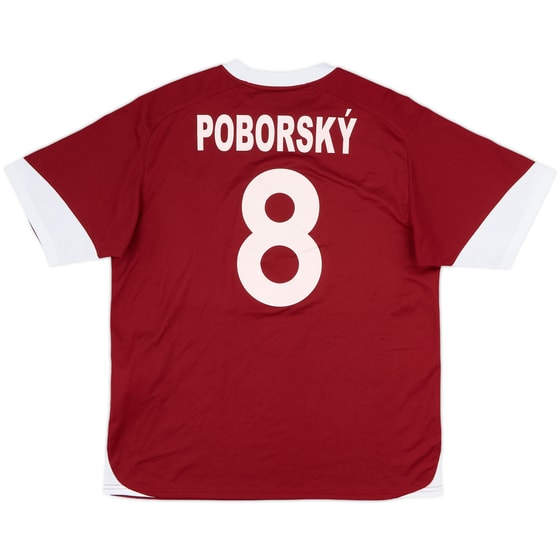 2005-06 Sparta Prague Home Shirt Poborsky #8 - 8/10 - (L)