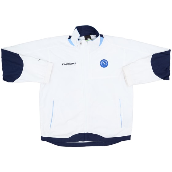 2006-07 Napoli Diadora Track Jacket - 8/10 - (XL)