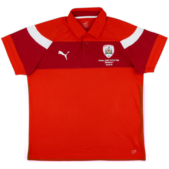 2015-16 Barnsley 'Play-Off Final' Puma Polo Shirt - 8/10 - (XL)
