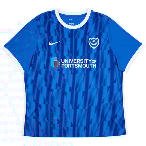 2023-24 Portsmouth Home Shirt - 10/10 - (XXL)