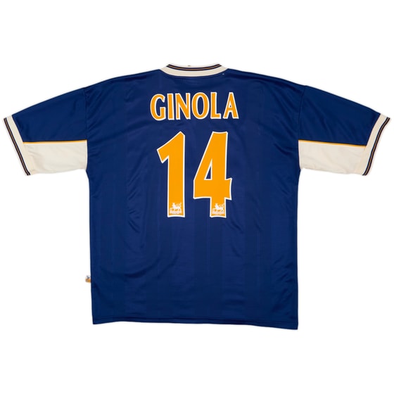 1997-98 Tottenham Away Shirt Ginola #14 - 8/10 - (XL)