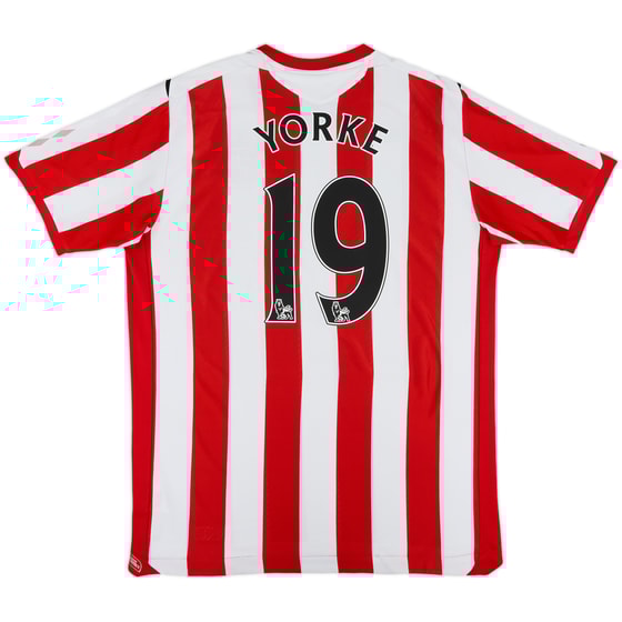 2008-09 Sunderland Home Shirt Yorke #19 - 7/10 - (XL)
