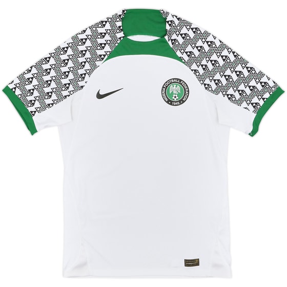 2022-23 Nigeria Authentic Away Shirt - 9/10 - (S)