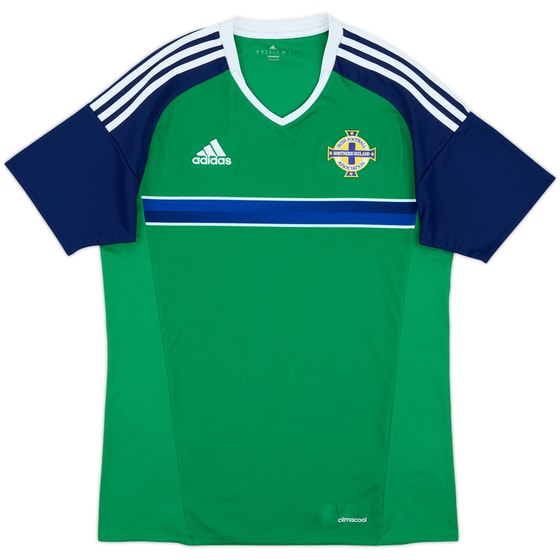 2016-17 Northern Ireland Home Shirt - 8/10 - (M)