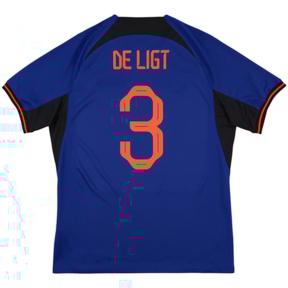 2022-23 Holland Away Shirt D Ligt #3 - 9/10 - (L)