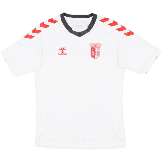 2021-22 Braga Hummel Training Shirt - 8/10 - (S)