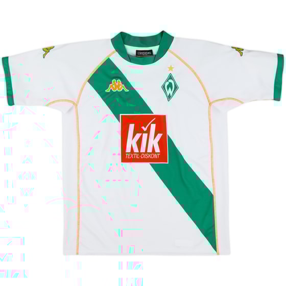 2004-05 Werder Bremen Away Shirt - 9/10 - (XL.Boys)