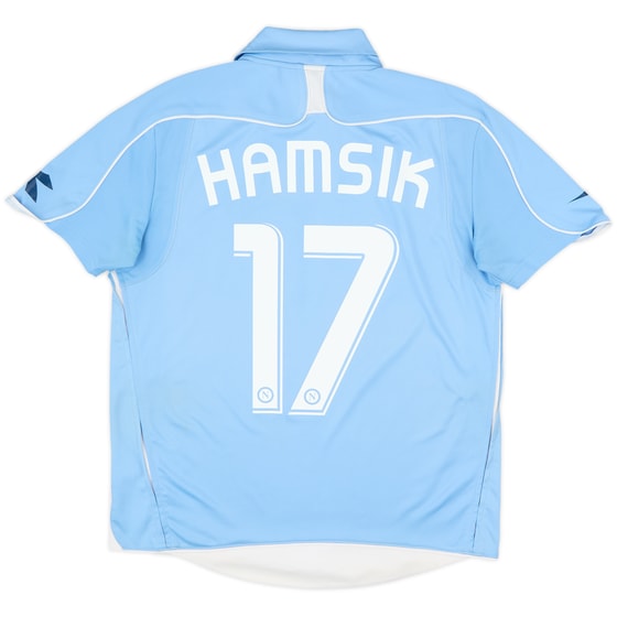 2008-09 Napoli Home Shirt Hamsik #17 - 6/10 - (S)