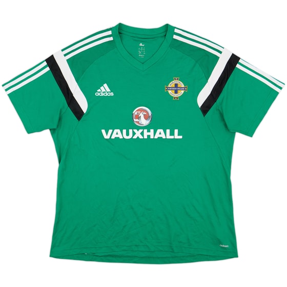 2014-15 Northern Ireland adizero Training Shirt - 8/10 - (XL)