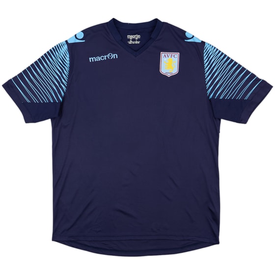 2015-16 Aston Villa Macron Training Shirt - 8/10 - (L)