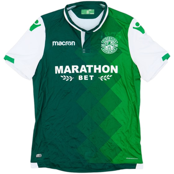 2018-19 Hibernian Home Shirt - 9/10 - (XL)