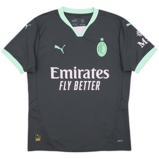 2024-25 AC Milan Third Shirt - 10/10 - (M)