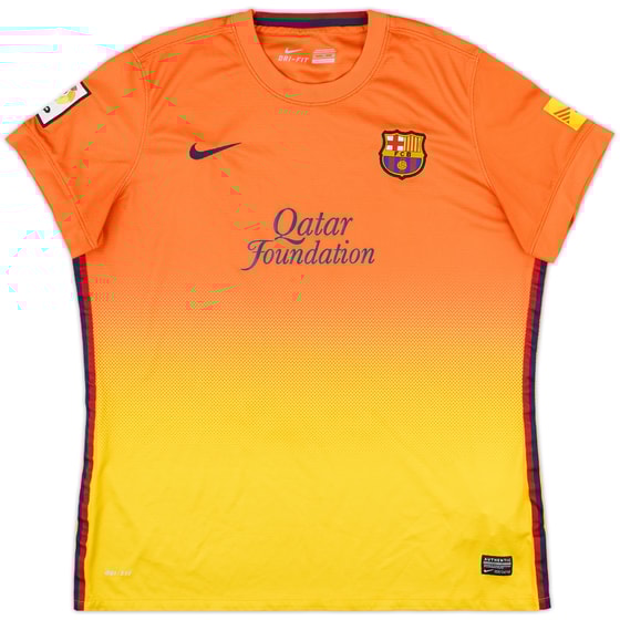 2012-13 Barcelona Away Shirt - 8/10 - (Women's XL)