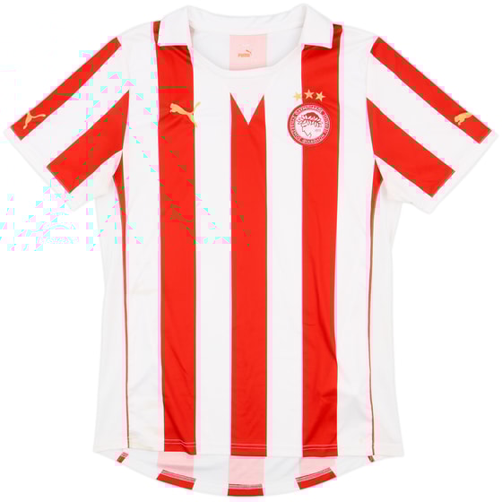2011-12 Olympiakos Home Shirt - 7/10 - (L)