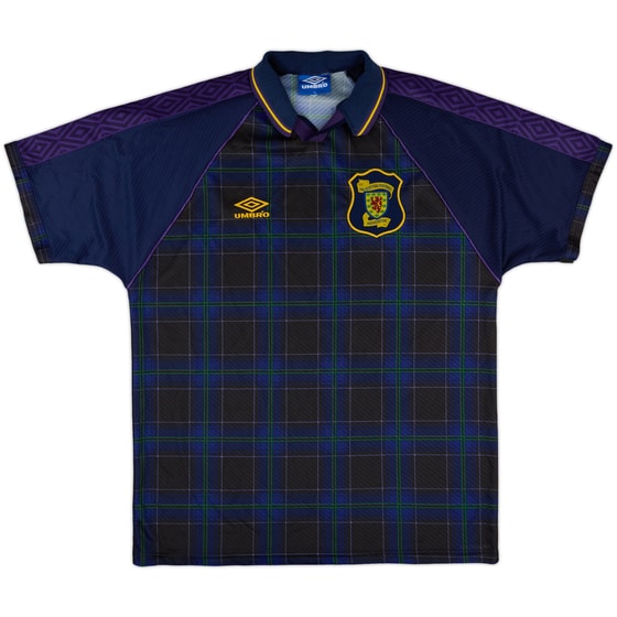 1994-96 Scotland Home Shirt - 8/10 - (XL)