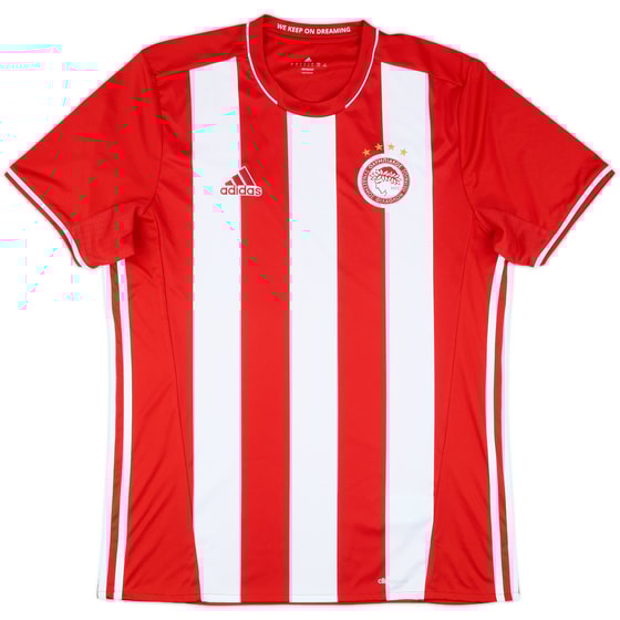 2016-17 Olympiakos Home Shirt - 8/10 - (L)