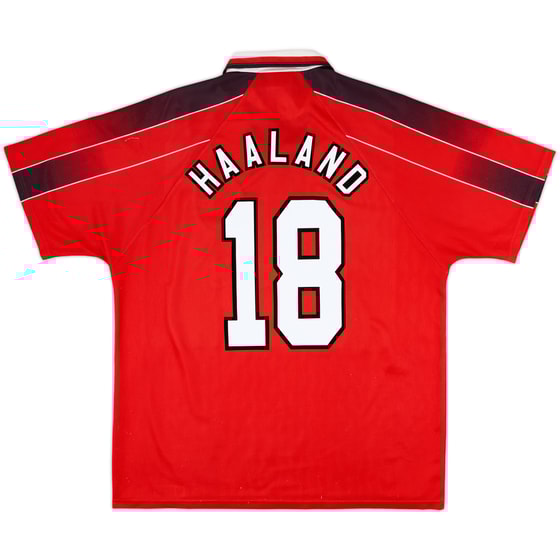 1996-97 Nottingham Forest Home Shirt Haaland #18 - 9/10 - (XL)