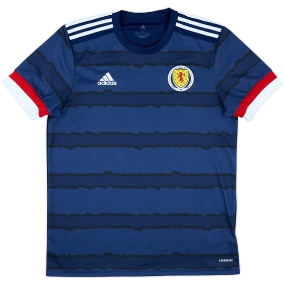 2020-22 Scotland Home Shirt - 10/10 - (L)
