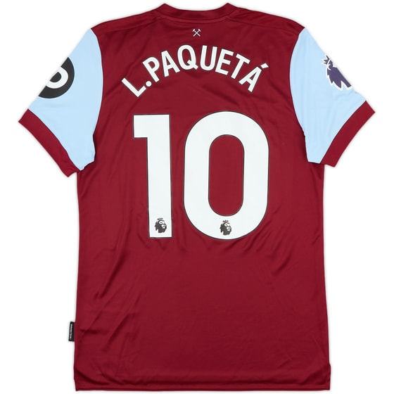 2023-24 West Ham United Home Shirt L.Paqueta #10 (M)